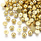 ABS Plastic Cabochons, Half Round, Golden, 4x2mm, about 10000pcs/bag