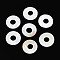 Natural Freshwater Shell Linking Rings, Disc, Seashell Color, 14.5~15x1.5~2mm, Inner Diameter: 5.5mm
