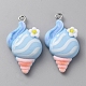 Подвески из непрозрачной смолы с морскими животными RESI-CJC0023-02B-1