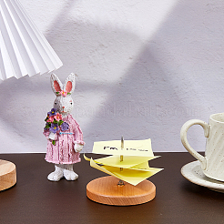 1 шт. держатель для чеков из сплава с деревянными шипами&nbsp;AJEW-FH0007-03