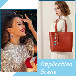 50 шт. цветные акриловые бусины&nbsp;PACR-SC0001-03