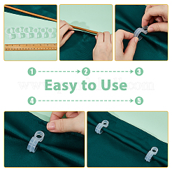 60шт 2 вида пластиковых крючков&nbsp;FIND-HS0002-21