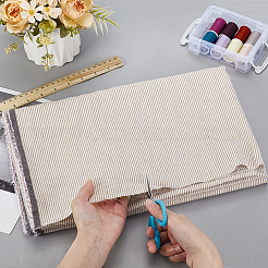 1шт полиэстеровая полосатая ткань&nbsp;DIY-GA0008-30B