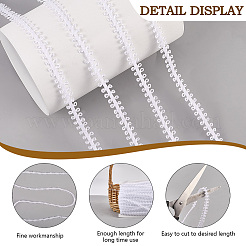 Плетеная кружевная лента из полиэстера&nbsp;OCOR-WH20006-67B