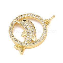 Латунные микро проложить кубического циркония подвески&nbsp;LS-KK-H525-01A-G