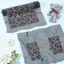 Набор аксессуаров для изготовления портмоне из стекла&nbsp;DIY-WH0259-93