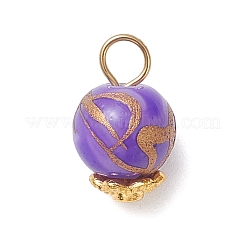 8 шт. подвески из стекла и сплава&nbsp;PALLOY-JF04635