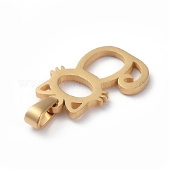 Подвески в виде котят из нержавеющей стали 304&nbsp;STAS-I127-046G