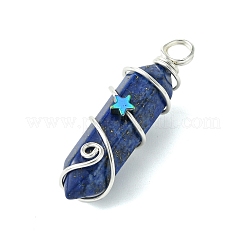 Подвески из натурального смешанного камня&nbsp;PALLOY-JF02803-03