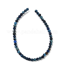 Нити бусин из окрашенного натурального регалита/императорской яшмы/морского осадка яшмы&nbsp;G-B124-C04-05