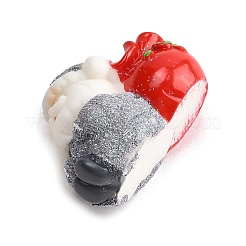 Рождественские тематические статуэтки из смолы для украшения рабочего стола в домашнем офисе&nbsp;LS-DJEW-M017-02G-02