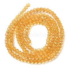 Прозрачные стеклянные бусины&nbsp;LS-EGLA-A035-T3mm-D04