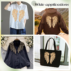 2 шт. 2 стиля полиэстеровой вышивки пришивные аппликации&nbsp;DIY-CY0001-02A-02