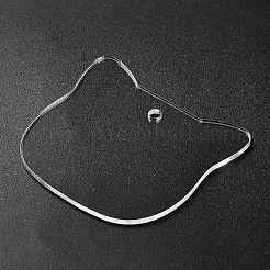 Прозрачные акриловые заготовки подвески&nbsp;TACR-Z003-01A