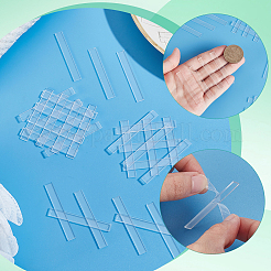 200 шт. прозрачные акриловые листы&nbsp;FIND-GA0007-20A