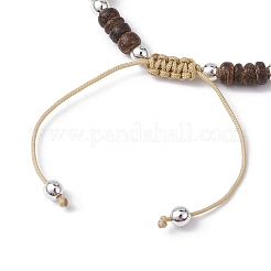 Браслеты из синтетической бирюзы с плетеными бусинами в виде морской звезды и черепахи&nbsp;AJEW-AN00564-01