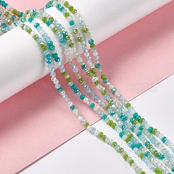 Стеклянные бусины с гальваническим покрытием &nbsp;EGLA-S192-001A-B10