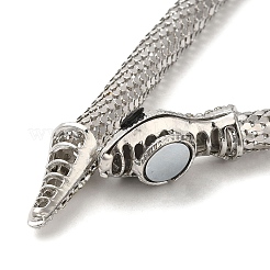 Ожерелья-цепочки из сплава попкорна&nbsp;LS-NJEW-Z020-01A-P