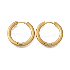 Круглые серьги-кольца из нержавеющей стали 304&nbsp;EJEW-V005-01G-01