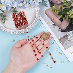 Наборы для самостоятельного изготовления наборов украшений из латуни со стразами&nbsp;DIY-OC0014-15D