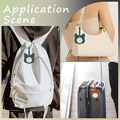 2 шт. багажных бирок из искусственной кожи 2 цветов&nbsp;AJEW-CL0002-59A