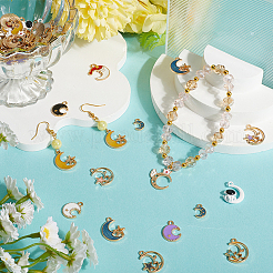 80шт 20 стиля подвески из сплава с эмалью&nbsp;FIND-SC0014-17