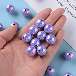 Непрозрачные акриловые бусины MACR-S370-D16mm-SS2114