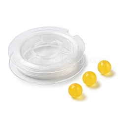 100 шт. Натуральные белые нефритовые бусины&nbsp;DIY-SZ0004-58M