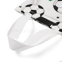 Нетканые водонепроницаемые сумки с футбольным принтом&nbsp;ABAG-P012-B01