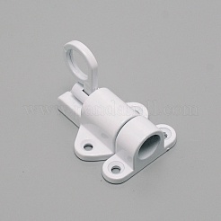 Застежки-защелки из алюминия и сплава&nbsp;LS-CABI-WH0001-001A