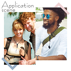 Регулируемый ремешок на шею из полиэстера&nbsp;AJEW-CP0007-02