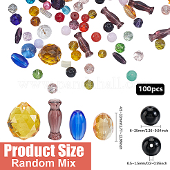 2 прядь стеклянных бусин&nbsp;GLAA-PA0001-27