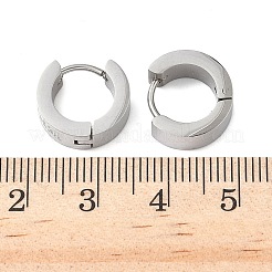 Серьги-кольца из нержавеющей стали 304 для женщин&nbsp;EJEW-U066-03P