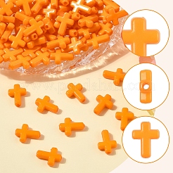 200 шт. Непрозрачные акриловые бусины&nbsp;SACR-FS0001-39A