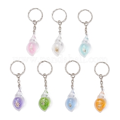 7 шт. светящиеся акриловые брелки&nbsp;KEYC-JKC01286