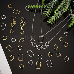 32 шт. 8 стиля соединительных колец из нержавеющей стали 304&nbsp;STAS-UN0060-54