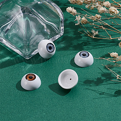 2 пара 2-х цветных пластиковых безопасных глаз для поделок&nbsp;DIY-WR0004-38