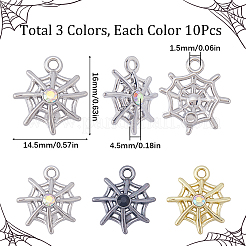 30шт 3 цвета подвеска из сплава&nbsp;FIND-SC0006-50