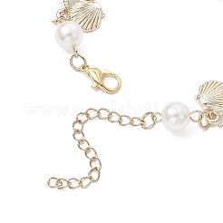 Сплав браслеты в форме ракушки и морской звезды&nbsp;BJEW-JB11842