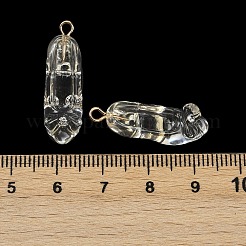 Подвески из прозрачной смолы со стразами&nbsp;LS-RESI-Q021-01C