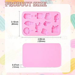 2шт силиконовые Молды для торта своими руками&nbsp;ST-CJ0007-70