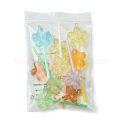 10 шт. большие подвески из светящейся полупрозрачной смолы&nbsp;FIND-FS0002-91C