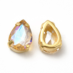 Эффект лунного света слеза пришить на горный хрусталь&nbsp;GLAA-P055-03B-G02