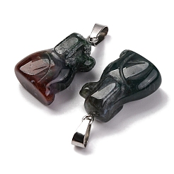 Природного индийского агата подвески&nbsp;G-B127-07P-07