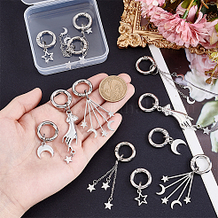 12 шт. 6 стильные подвески для обуви из сплава&nbsp;HJEW-HY00125