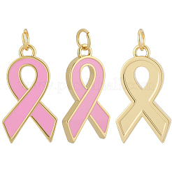 Кулоны с эмалью из латуни&nbsp;KK-BBC0020-38