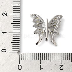 Многожильные звенья из латуни с микропаве и фианитом&nbsp;KK-G503-36P-03