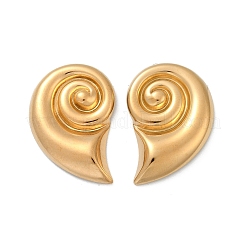 Серьги-гвоздики из нержавеющей стали 304&nbsp;EJEW-U071-02A-G