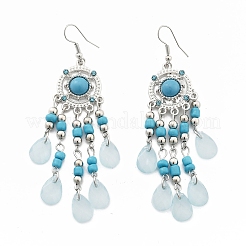 Серьги-люстры из сплава&nbsp;EJEW-G426-03P-01