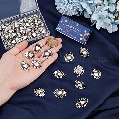 60 шт. Подвески из сплава в тибетском стиле&nbsp;TIBEP-SC0002-88